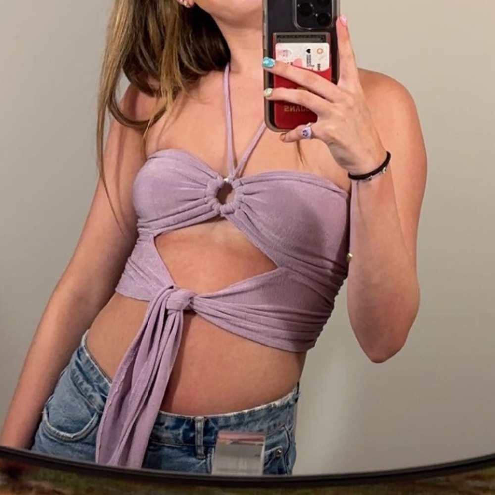 size 0 princess polly tube top